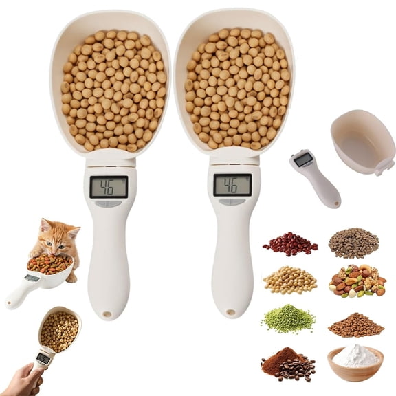 Electronic Measuring Spoon with Conversion,Adjustable Digital Measuring Spoons for Cooking Baking,With LCD Display,High Precision,Detachable and Easy to Clean,Smart Kitchen Gadget with Multi-Unit