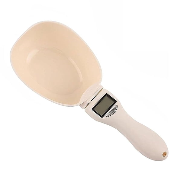 Electronic Measuring Spoon, Digital Food Measuring Scoop Scale, Electronic Kitchen Scale with LCD Screen, Smart Adjustable Measure Cup for Home Cooks Bakers Chefs