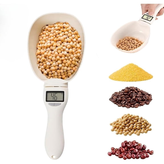 Electronic Measuring Spoon Weighing Food Kitchen Adjustable Smart Cup with Lcd Screen for Home High Precision Grams