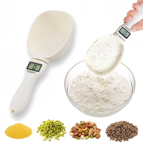 Electronic Measuring Spoon-with Conversion, Household Digital Measure Cup Scale with LCD Screen Weighing for Kitchen