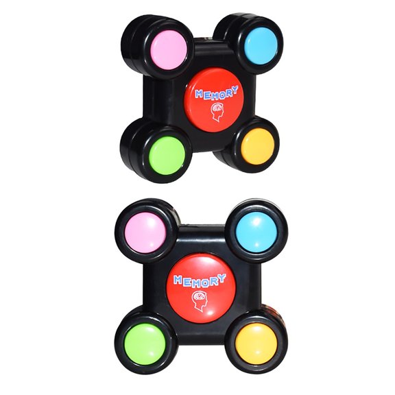 Electronic Memory Game,Sound and Light Flash Quiz Toy,Brain Training,Improves Memory and Concentration,Interactive Learning Toy for Boys Girls,Indoor Educational Screen Free Activity Game