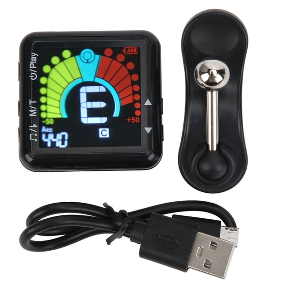 Electronic Metronome, Clip-on Rechargeable Electronic Tuner For Home For Travel