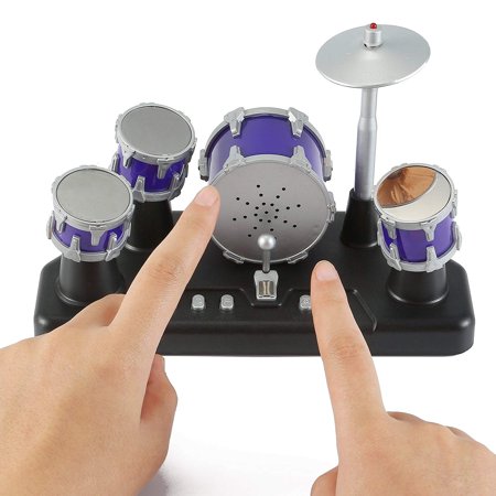 Electronic Mini Fingerdrum Set With Record Function