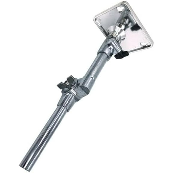 Electronic Module Mounting Plate with Adjustable Drum Tilting Holder, Metal Electronic Drum Module Mount Holder for Drum Set Cymbal Stand Electronic Controller Multi-Pad Drum Pads Mount$$Music