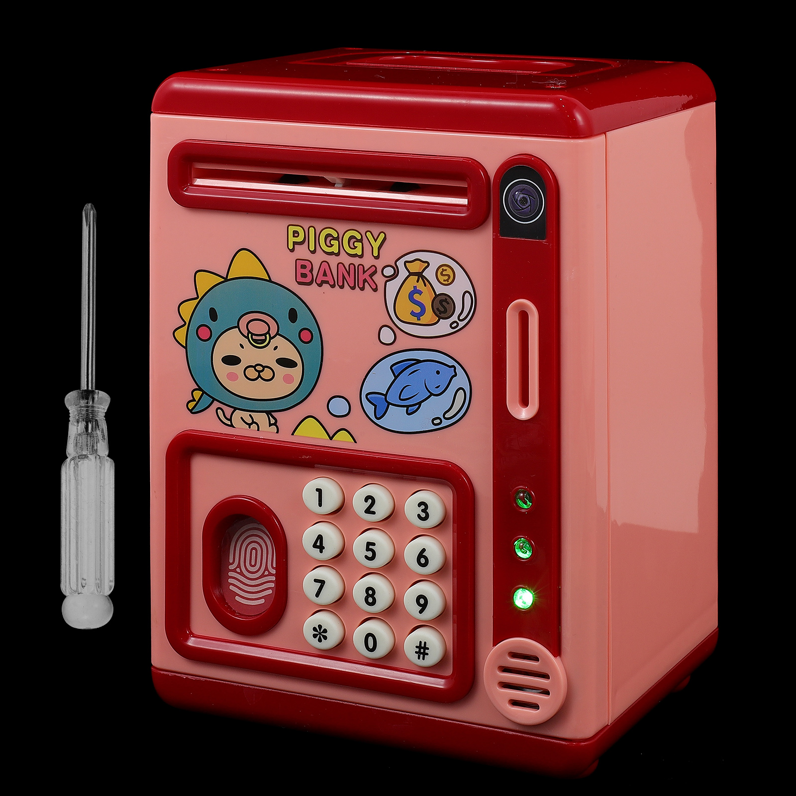 Electronic Money Bank Toy Piggy Toddler Toys Kids Safes for The Office