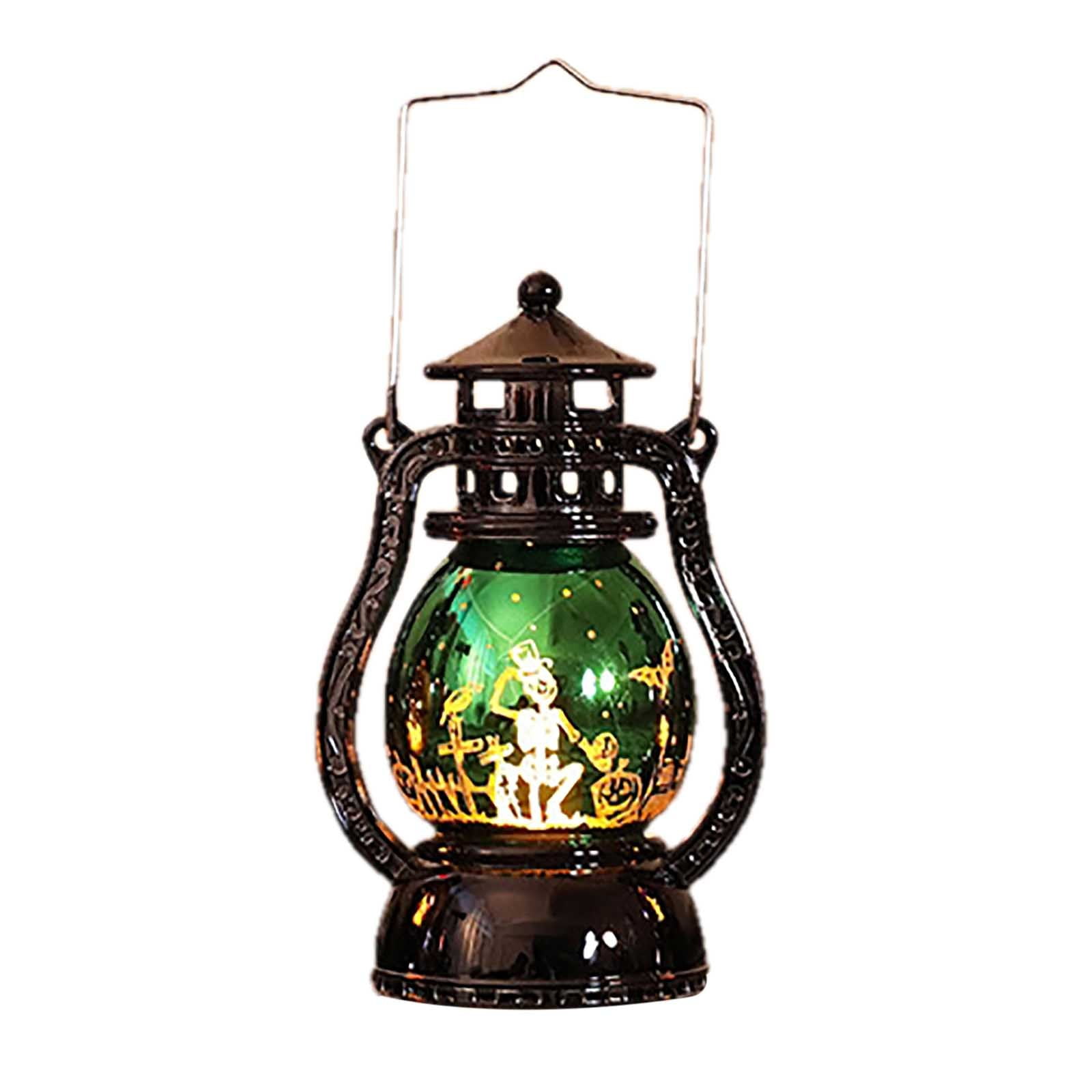 Electronic Oil Lamp Outdoor Sculpture Garden Elephant Statue Outdoor