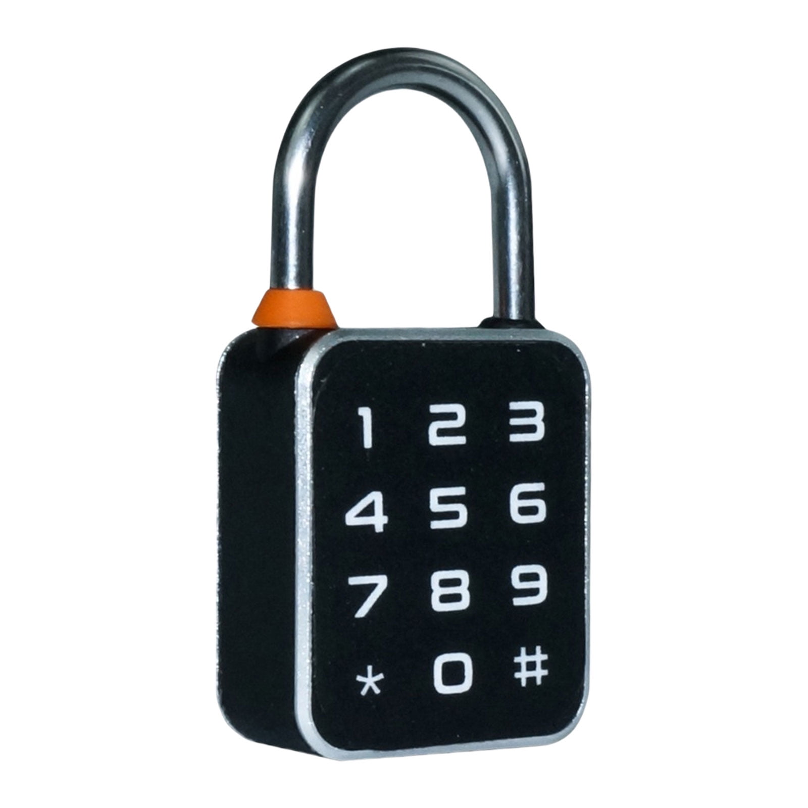 Electronic Padlock Intelligent Lock With Touch Screens Keypad Access ...