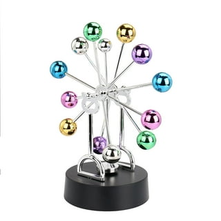  HEITIGN Electronic Perpetual Motion Machine, Kinetic Art Desk  Gadgets Stress Relief Toys Non Stop Rolling Ball Toys Science Physics Gadget  Decoration for Home Office : Toys & Games