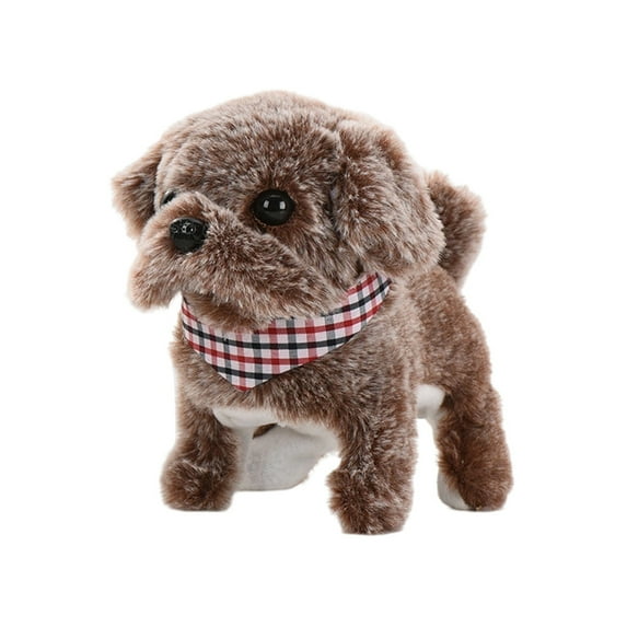 Electronic Pet Dog under $5! CQCYD Electronic Plush Puppy Toy, Interactive Walking Pet with Sound Effects, Lifelike Stuffed Animal for Kids Children Gift