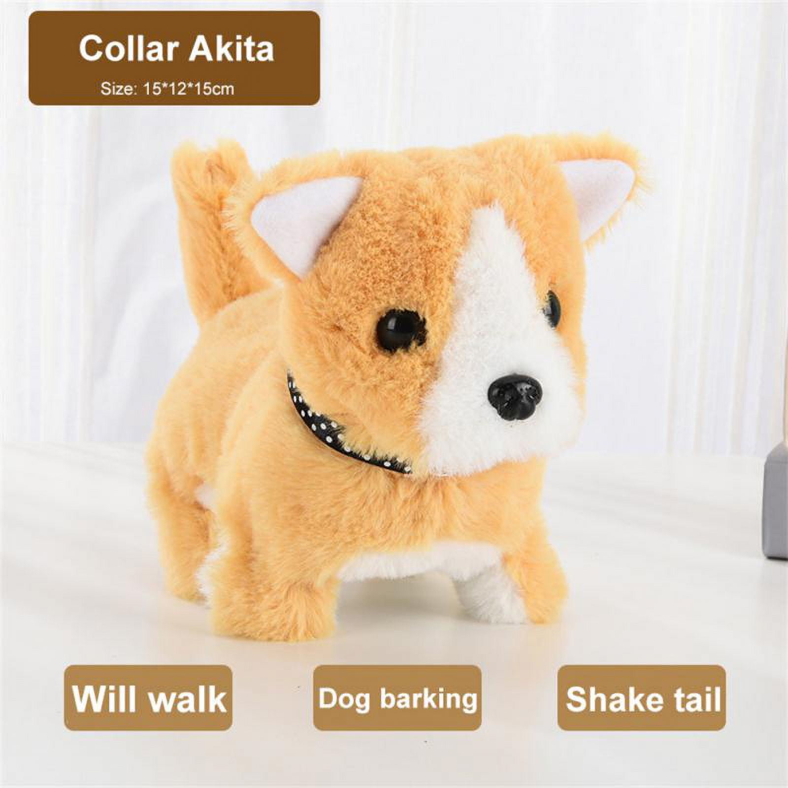 Electronic Pet Dog Toy Walking Interactive Dog Plush Doll Toys