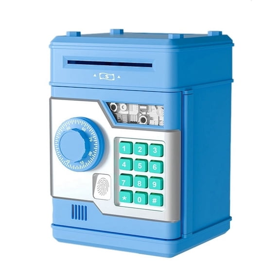 Electronic Piggy Bank ATM Password Money Box Safe Smart Fingerprint Automatic Banking ,Multiple Options Available