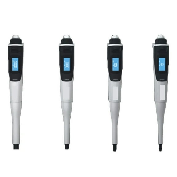 Electronic Pipette 0.5-10ul/5-50ul/30-300ul/100-1000ul Laboratory Micropipette Lab Pipettor Pipette Dropper ,Professional Calibration