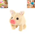 thumbnail image 1 of Electronic Plush Pig Pet Toy, Lifelike Animated Walking Pig with Sound and Motion for Children Interactive Play, 1 of 3