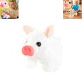 thumbnail image 1 of Electronic Plush Pig Pet Toy, Lifelike Animated Walking Pig with Sound and Motion for Children Interactive Play, 1 of 3