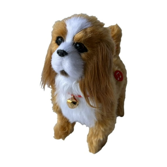 Electronic Plush Puppy Dog Toy, Fun Interactive Toys,Walks,Barks,Shake Tail,Animal Dog, Gift for Girls Boys Age 3-6 Year Old