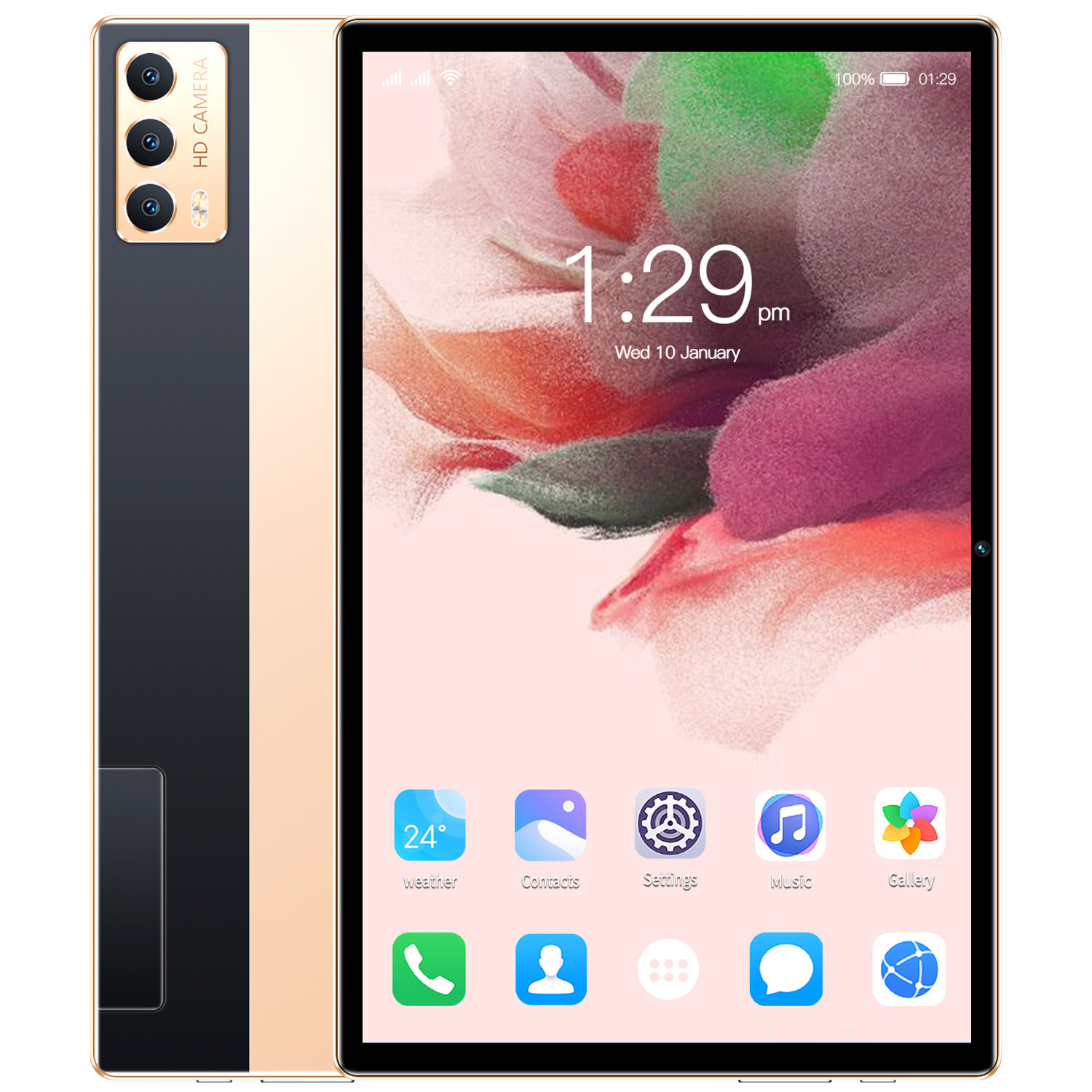 Electronic Products Jioakfa New 10.1-Inch Android Smart Tablet For-Border 3G Calls (Us Regulations) A6288 Gold