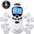 thumbnail image 1 of Electronic Pulse Massage Neck and Back Massager Muscle Stimulator - Therapy Pulse Electrical Massager Electronic Body Massage Device, Digital Tens Unit 8 Modes 8 Pads Pain Relief Machine, 1 of 12
