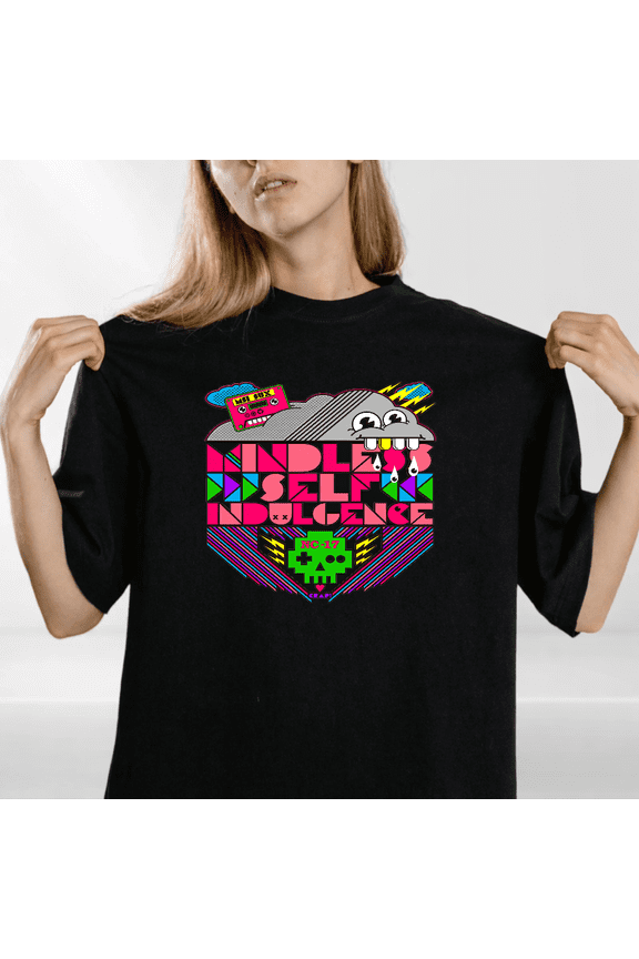 Electronic Punk Duo Graphic T-shirt Alternative Music Fan Style,for men and women up to 4XL