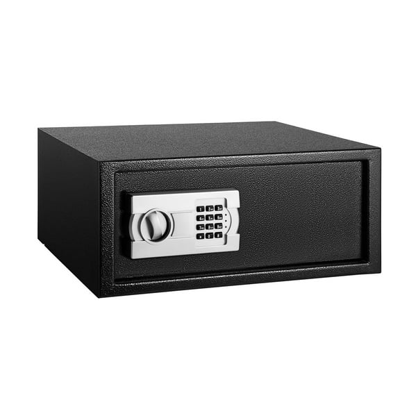 Electronic Safe Deposit Box, Secret Hidden Piggy Bank Digital Access & Override Keys for Store Money Jewelry Documents ,Upgraded Security Combination Lock