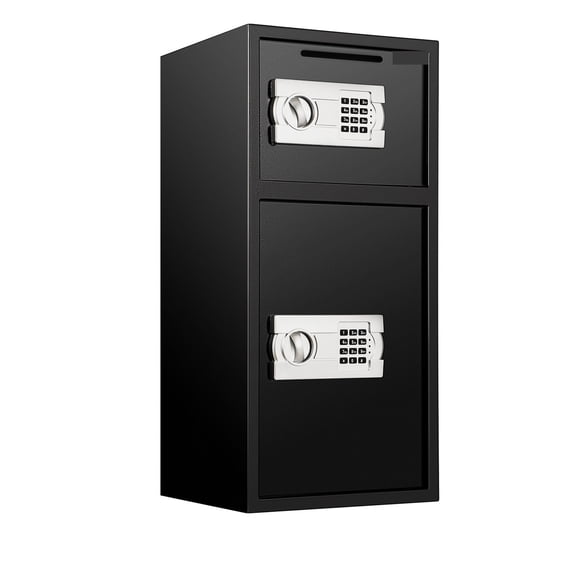 Electronic Safe Deposit Box, Secret Hidden Piggy Bank Digital Access & Override Keys for Store Money Jewelry Documents ,Easy Installation