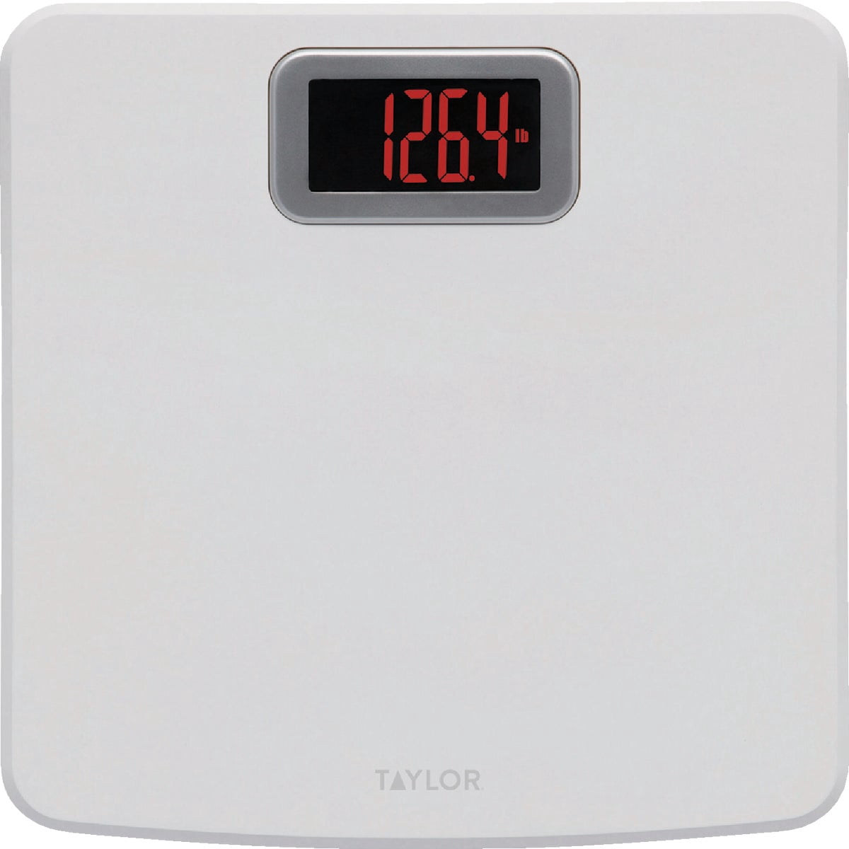 Taylor Electronic Scale Body Weight Scale - Large Display, Digital - White — Residential Use, Standard Application
