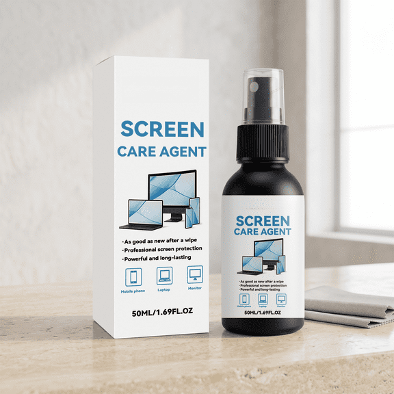 Electronic Screen Cleaner Tablet Screen Cleaner Streak Free Screen Wipe 1.69 Ounce Anti Static Screen for Home Office Devices Phone Laptop Monitor 1 Pack