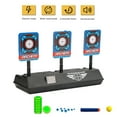 thumbnail image 1 of Electronic Shooting Target with Auto Reset & LCD Scoreboard, 3-Second Rebound for Nerf Elite/Mega/Rival, Competitive Training with Sound & Light Effects, 1 of 6