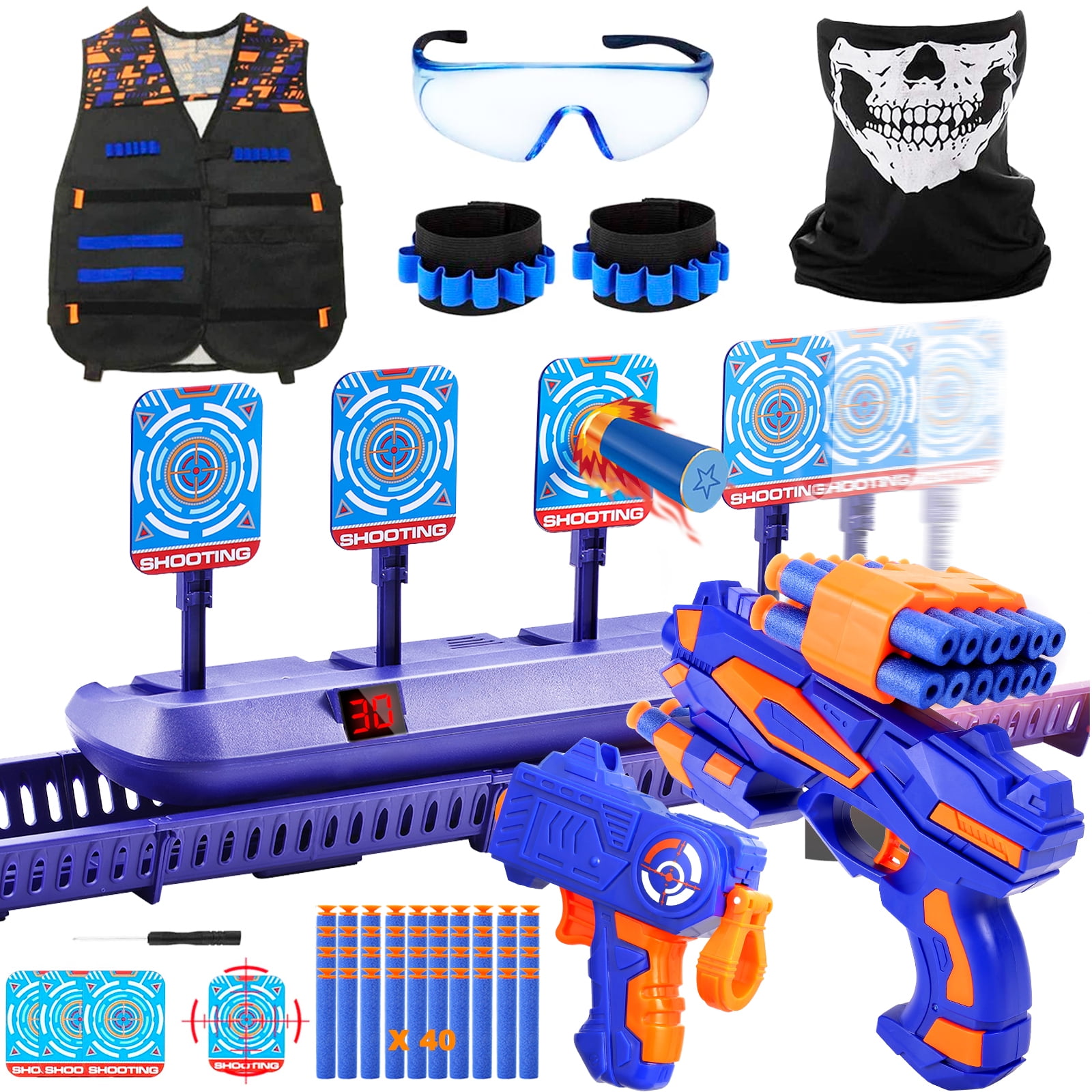 Electronic Shooting Targets 4 Auto Reset Moving Target Electronic