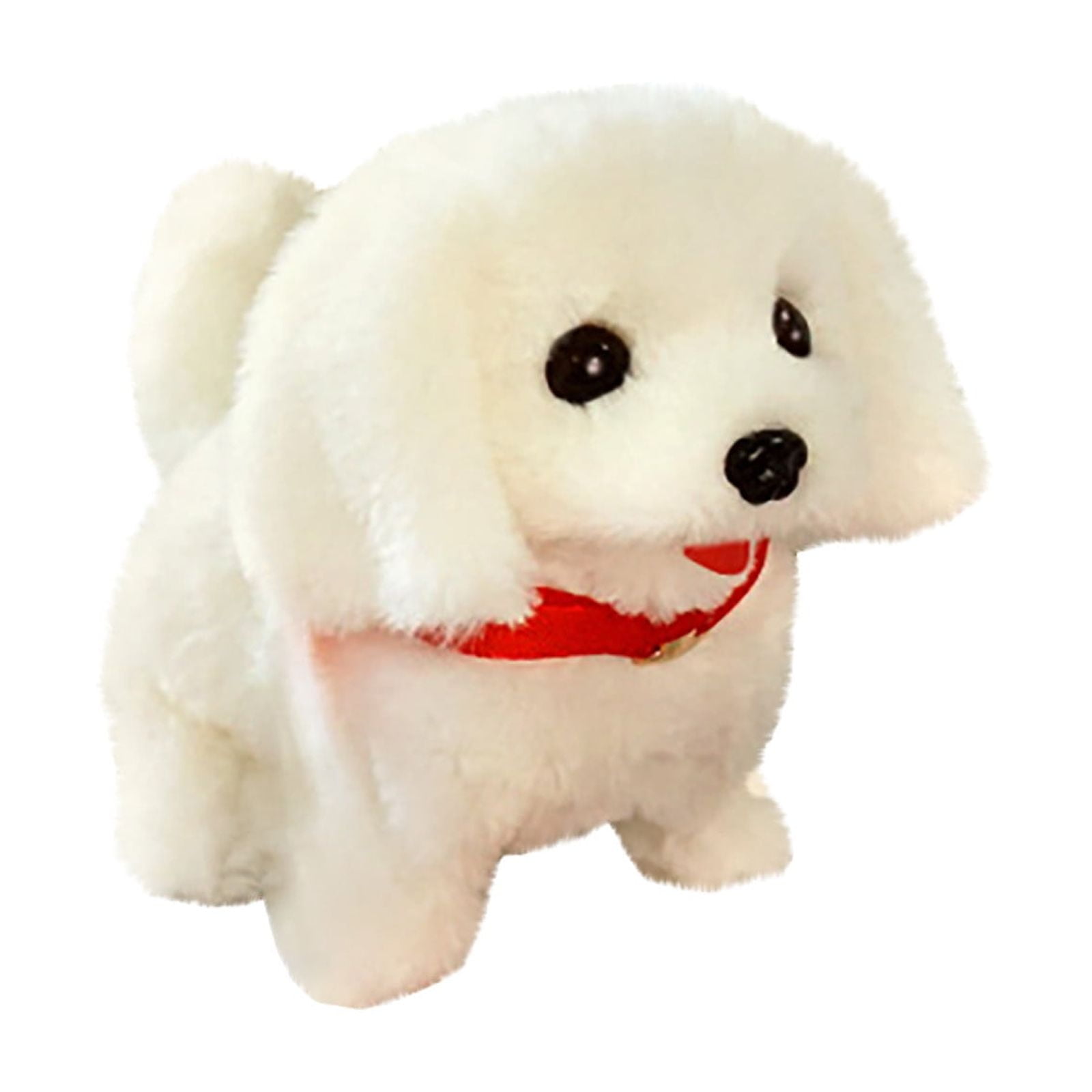 Electronic Simulation Pet Dog Set, Walking Barking Plush Puppy ...