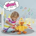 thumbnail image 1 of Electronic Singing Animal Toy Flapping Wing Duck Frog Chick Motion Sensor Music Fun Gift for Kids, 1 of 7
