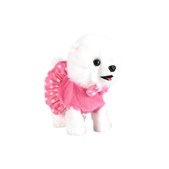 Electronic Singing Walking and Barking Plush Dog Toy Interactive Puppy Dog with Remote Control Leash for Boys Toddler Gifts Birthday Girls Boys