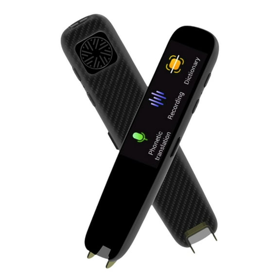 Electronic Smart Touchscreen Scanning Translation Pen with Offline OCR, 1.97-Inch HD Screen, 16-Hour Recording, Built-in Dictionaries, and Type-C Charging for Language Learning and Travel