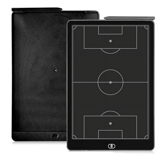 Electronic Soccer Coaching Board,16In LCD Screen Strategy Marker Board with Lock Funct y10148