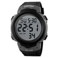 thumbnail image 1 of Electronic Sports Watch, Multi-Function Digital Time Date Alarm Stopwatch Waterproof 50M Luminous LED Display For Outdoor Sports Running Hiking And Daily Wear, 1 of 2
