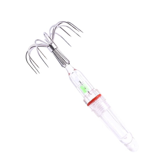 Electronic Squid Lures Without Night Fishing Gear Corrosions Resistant LED Squid Lures Enhances Durability