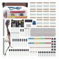 thumbnail image 1 of Electronic Starter Fun Kit Resistors LEDs Dupont Wires Buttons Basic Electronics Components Starter Kit For Arduino Raspberry Pi STM32-starter kit, 1 of 5