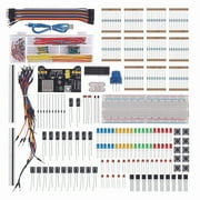 Electronic Starter Fun Kit Resistors LEDs Dupont Wires Buttons Basic Electronics Components Starter Kit For Arduino Raspberry Pi STM32-starter kit