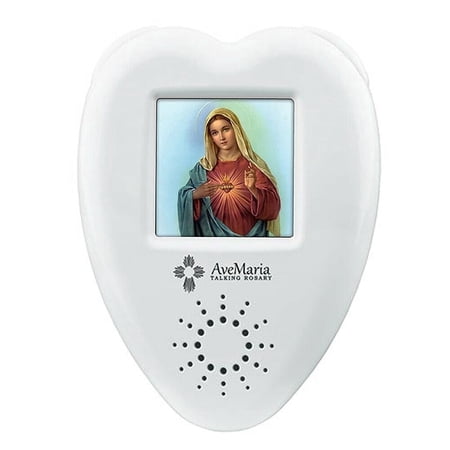 Electronic Talking Rosary with LCD Screen - Holy Rosary Praying for Catholic Church | Includes English Spanish Portuguese Italian Chinese (Rosary only)