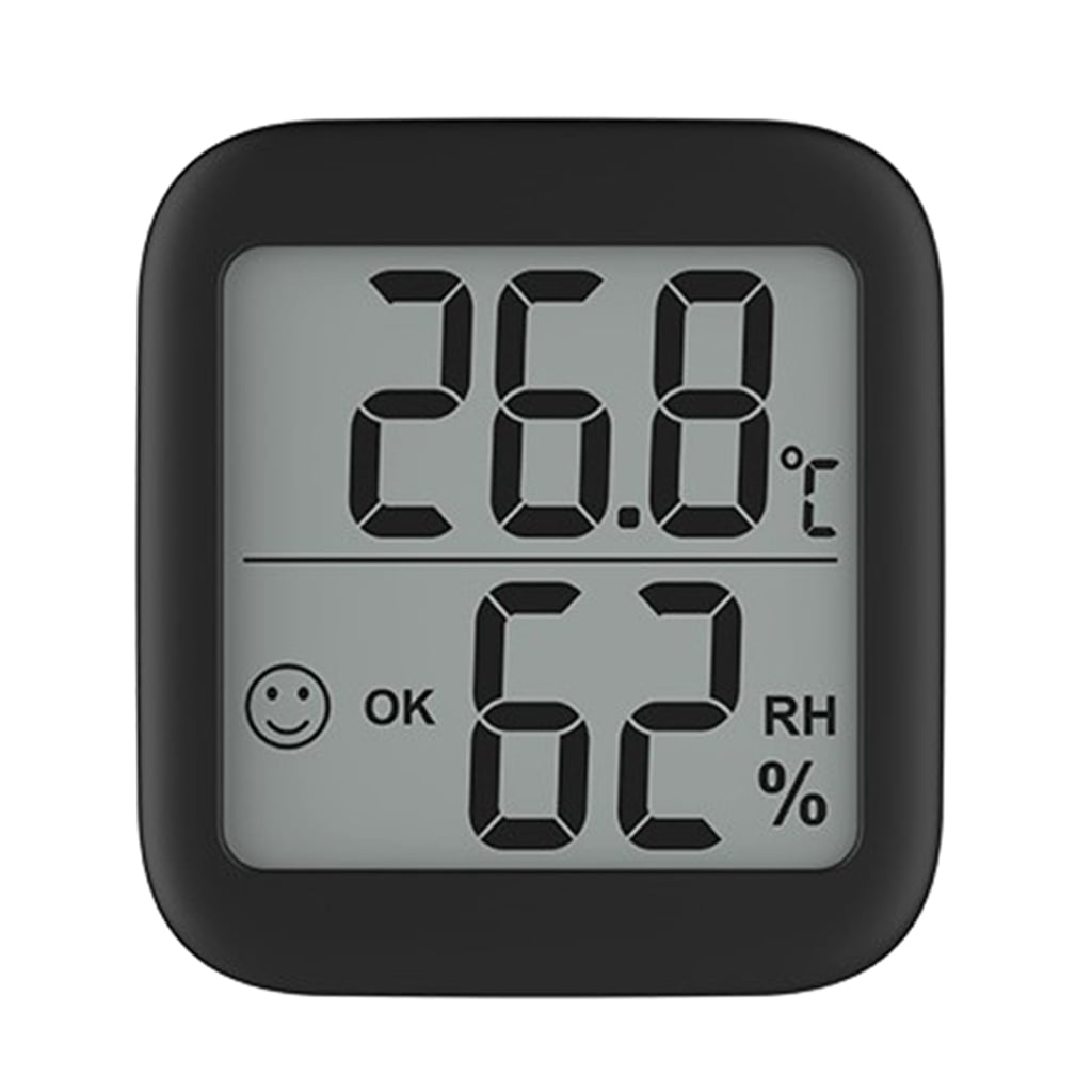 LCD Digital Hygrometer High Accuracy Temperature Humidity Detector ...