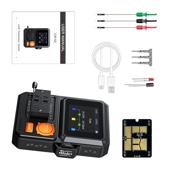 Electronic Testing Instrument Digital Transistor Tester Long Lasting And Comprehensive Semiconductor Analysis