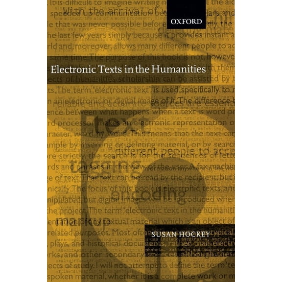 Electronic Texts in the Humanities P/B Edition, (Paperback)