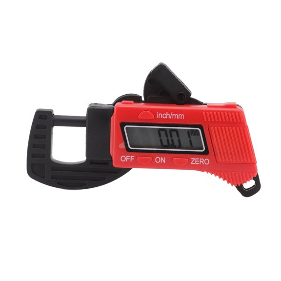 Electronic Thickness Gauge 012.7mm High Accuracy Manual Digital Dial Thickness Meter for Paper Film Wire Document