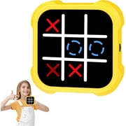 Electronic Tic Tac Toe Game - 3-in-1 Handheld Puzzle Game with Infinite Board, Memory & Logic Training, Portable Travel Toys for Kids Ages 3+, Educational Learning Games