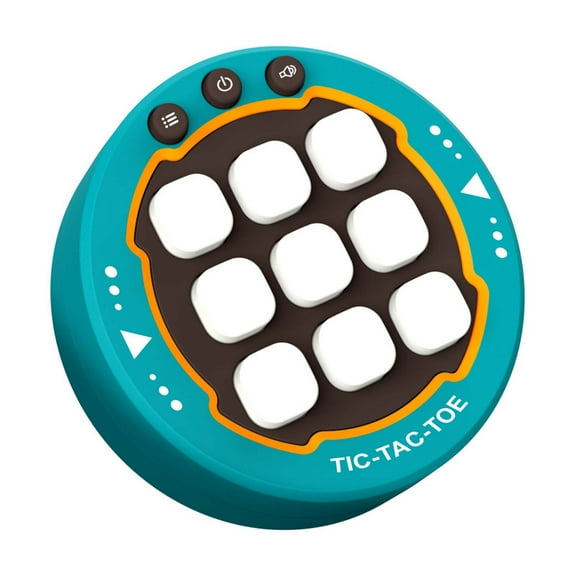 Electronic Tic Tac Toe, Handheld Game Console, Interactive Puzzle Toy, Tabletop Game For Kids, Portable Strategy Toy, Educational Brain Game, Travel Game Console