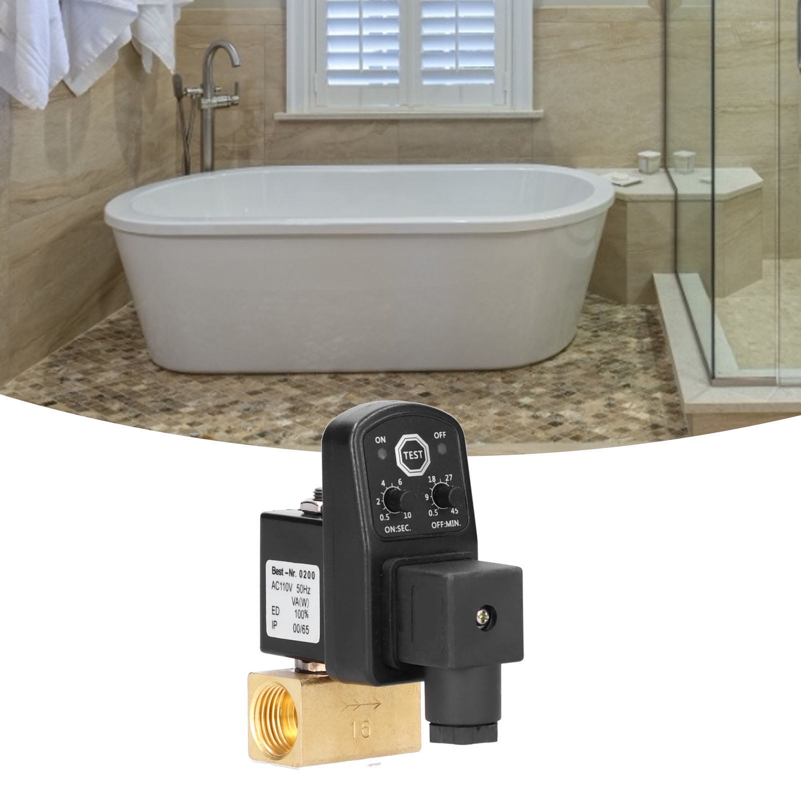 Electronic Timed Drain Valve Timed Drain Valve Directacting Drain