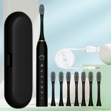 Electronic Toothbrush for Adults - 8 Brush Heads Power Toothbrush,6 Cleaning Modes, Wireless Recyclable Toothbrush 4 Hours Last 40 DaysMake Mom's Day