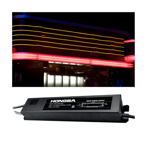 Electronic Transformer for Neon Lights with Abnormal Status Protection Easy Installation 5KV 30MA Neon Light Transformer