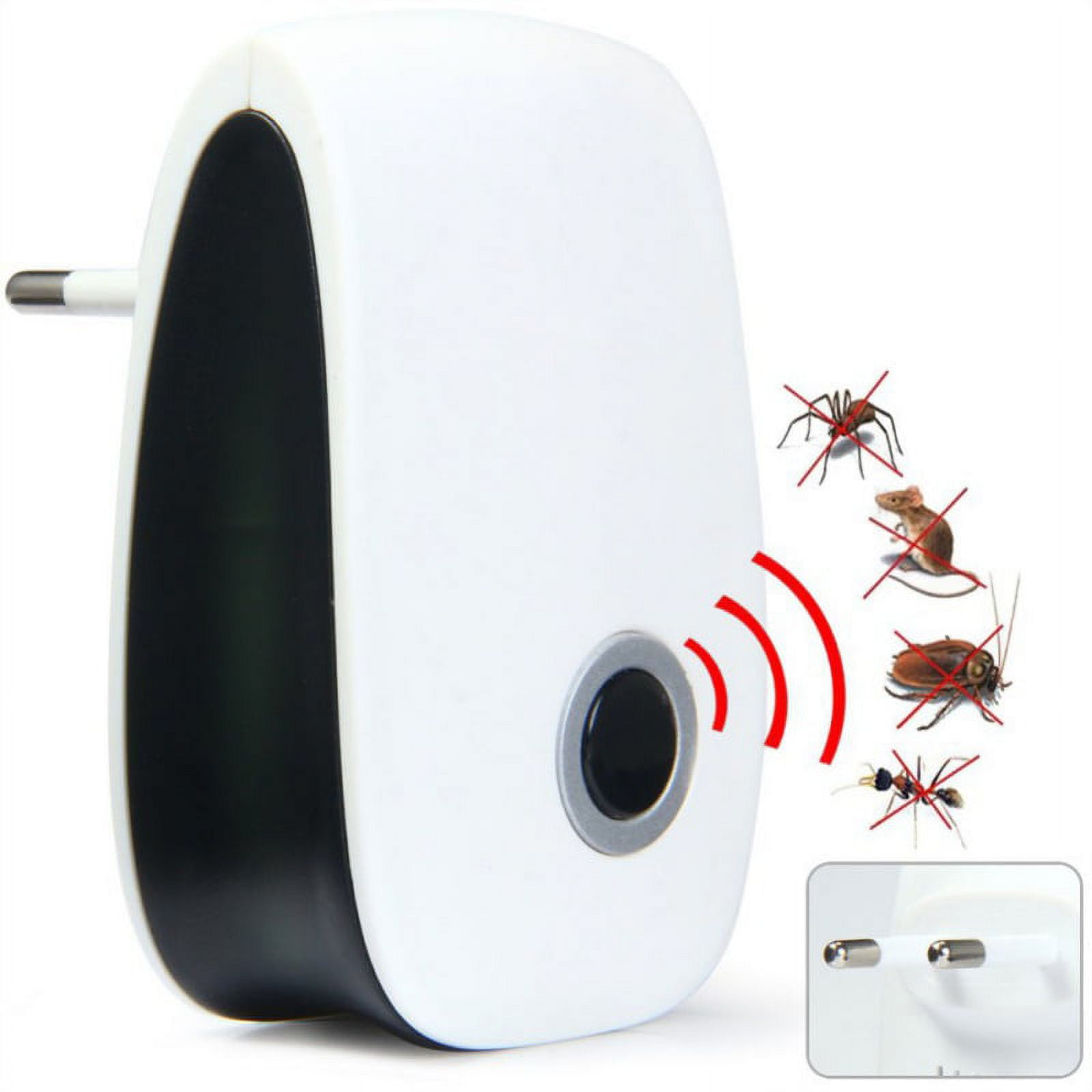 Electronic Ultrasonic Mouse Repeller Reject Rat Squirrels Bat Mice Insect  Bug US