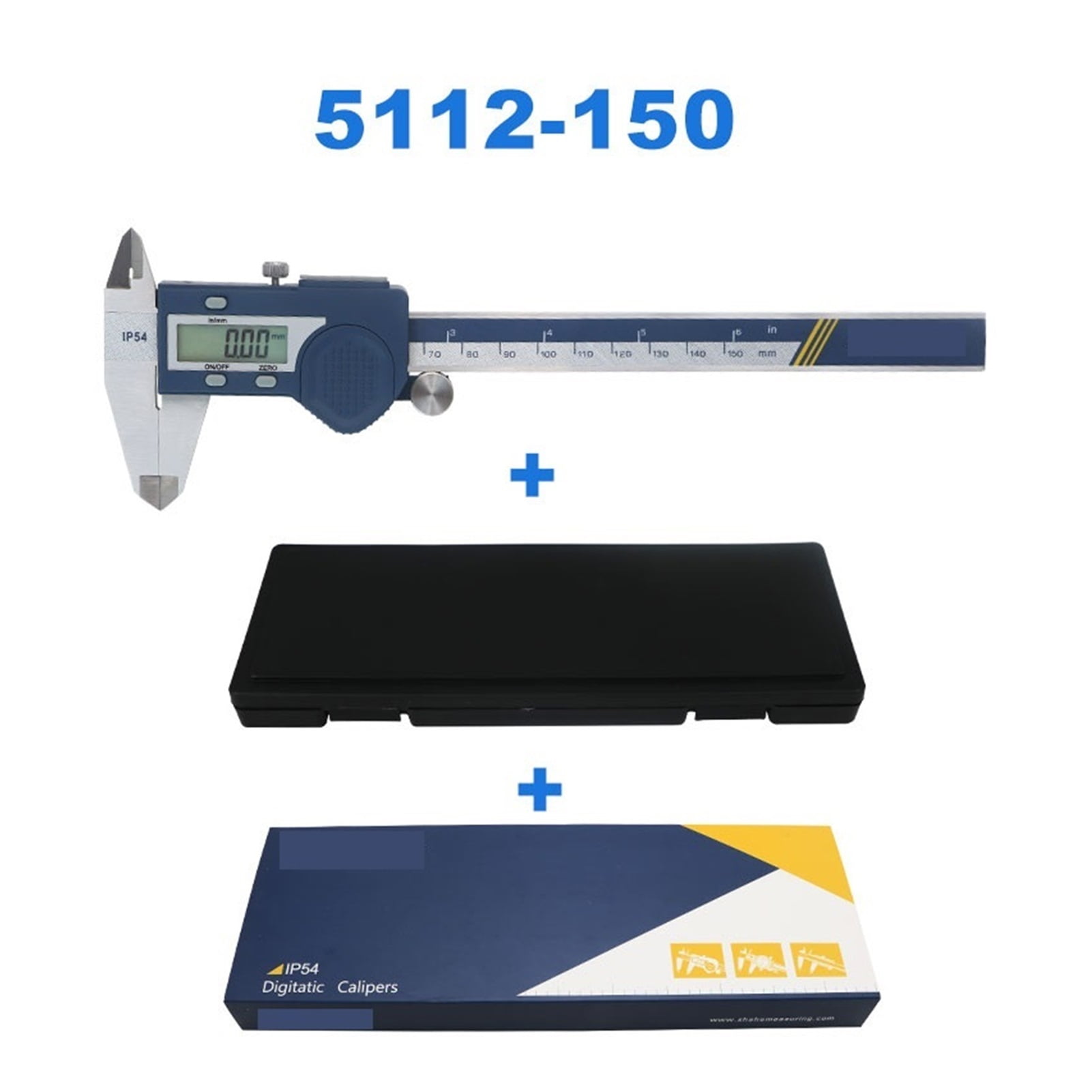 Electronic Vernier Caliper 150 Mm Digital Vernier Calipers Micrometer Steel Vernier Caliper 150 Mm ,Easy to Operate