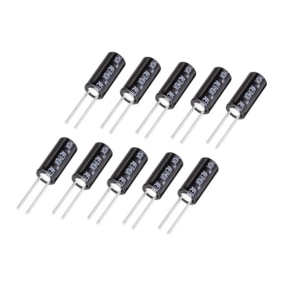 Uxcell Electronic Vibration Sensor Gold Plating Tilt Shaking Trigger Switch Metal Black 10Pcs